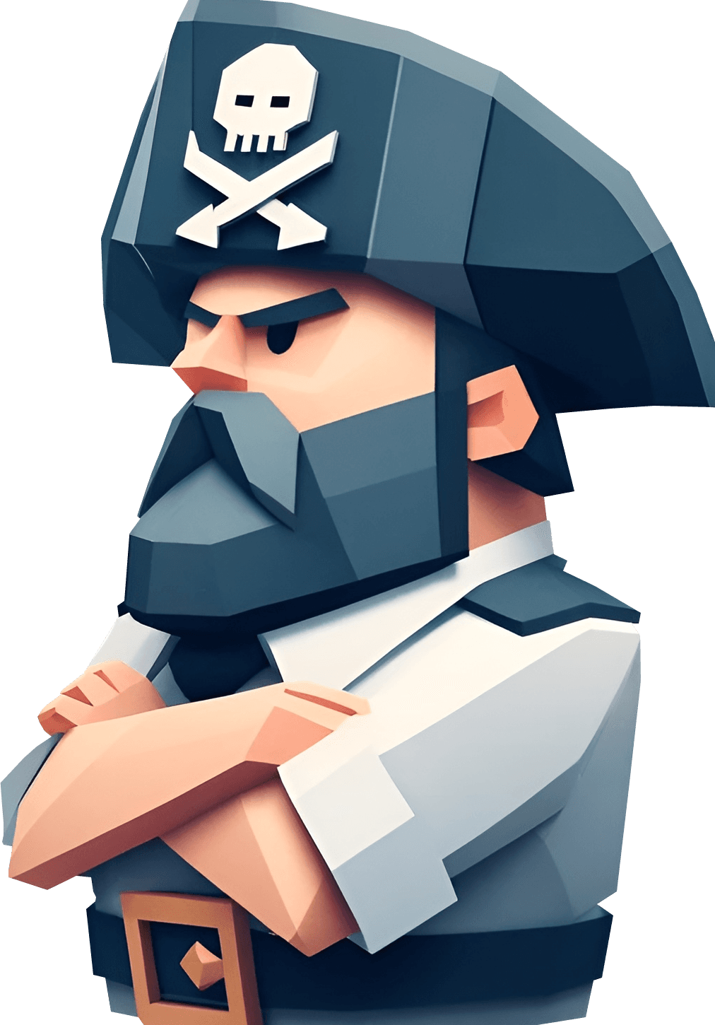 pirate character idling